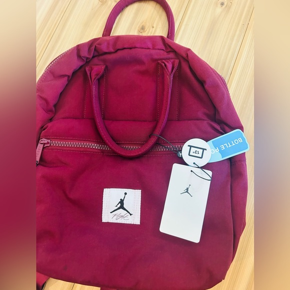 NEW Air Jordan Backpack Cherrywood Red NWT - Picture 12 of 14